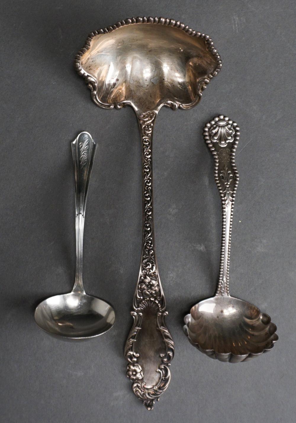 THREE AMERICAN STERLING SILVER