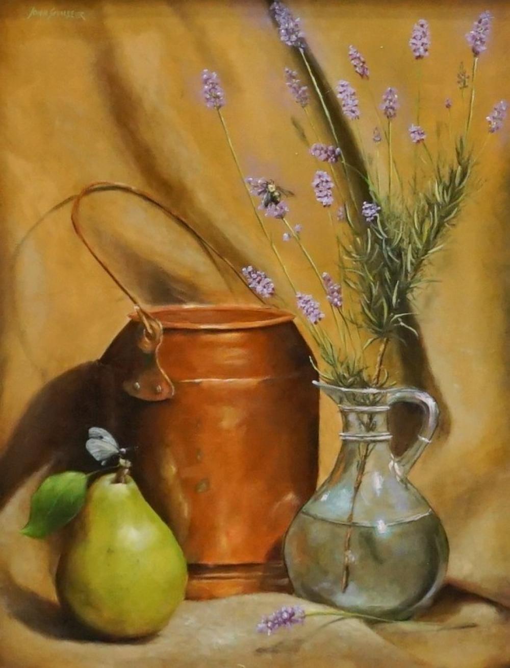 JOHN SCHISLER STILL LIFE OIL 32f3c9