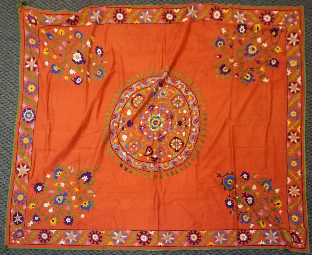 CENTRAL ASIAN DOWRY SILK EMBROIDERED 32f3c0