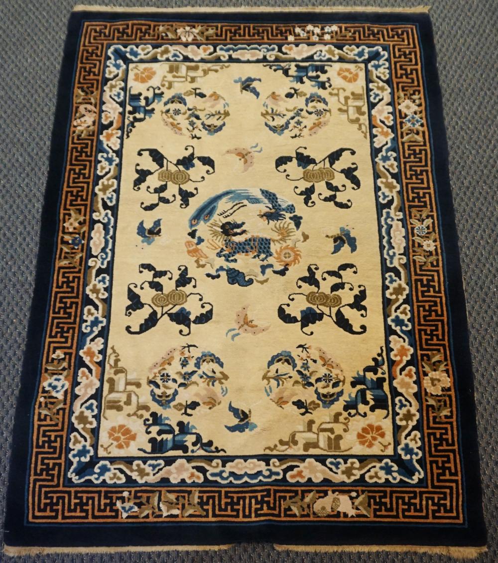 CHINESE PEKING RUG, 6 FT 7 IN X