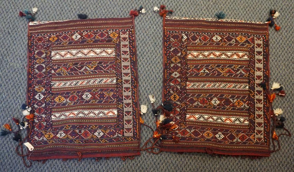 PAIR CENTRAL ASIAN DOWRY PILLOW