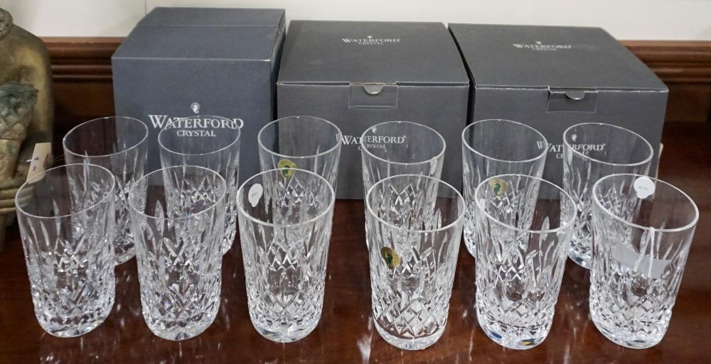 SET OF 12 WATERFORD LISMORE PATTERN