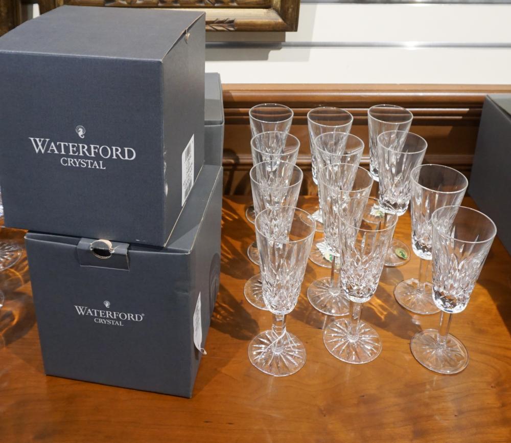 SET OF 12 WATERFORD LISMORE PATTERN 32f4d2