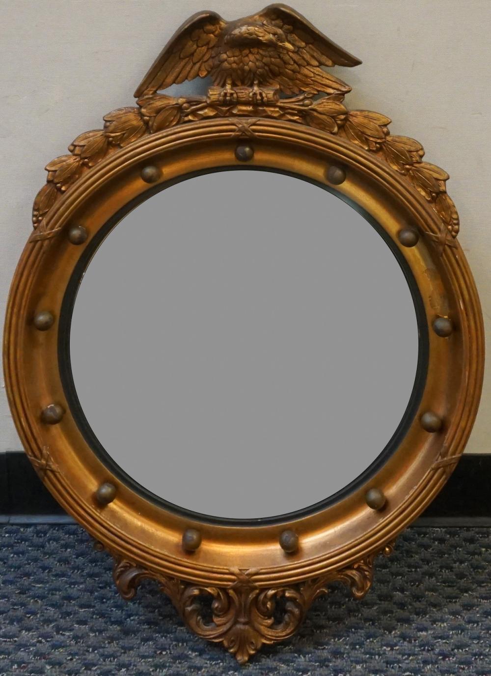 FEDERAL STYLE GILTWOOD MIRROR,