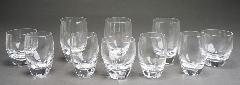 SET OF 10 LALIQUE CRYSTAL DRINKING 32f513
