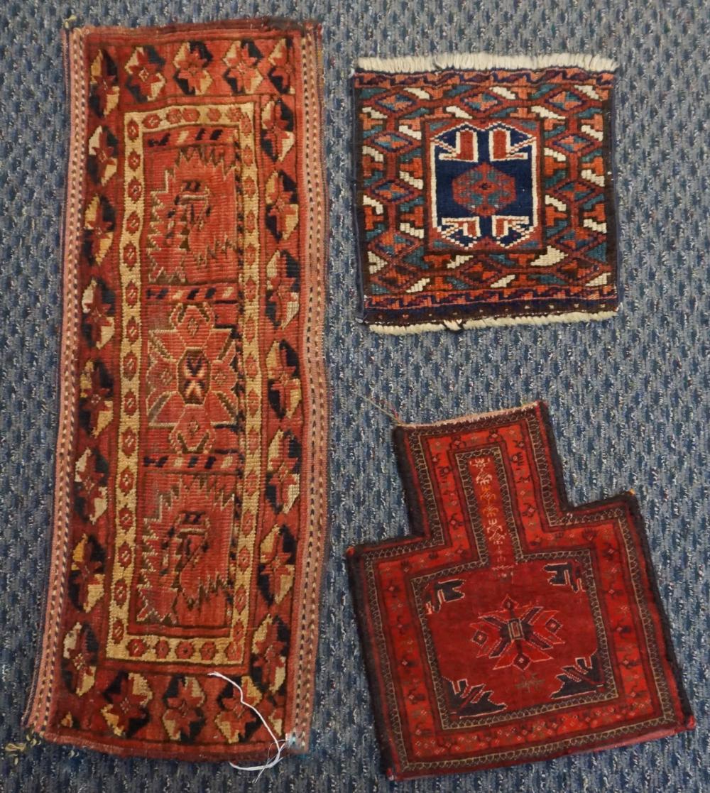 THREE CENTRAL ASIAN WALL HANGINGS SALT 32f551