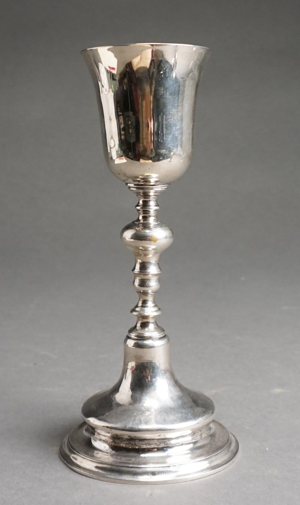 CONTINENTAL SILVER CHALICE, 13.3