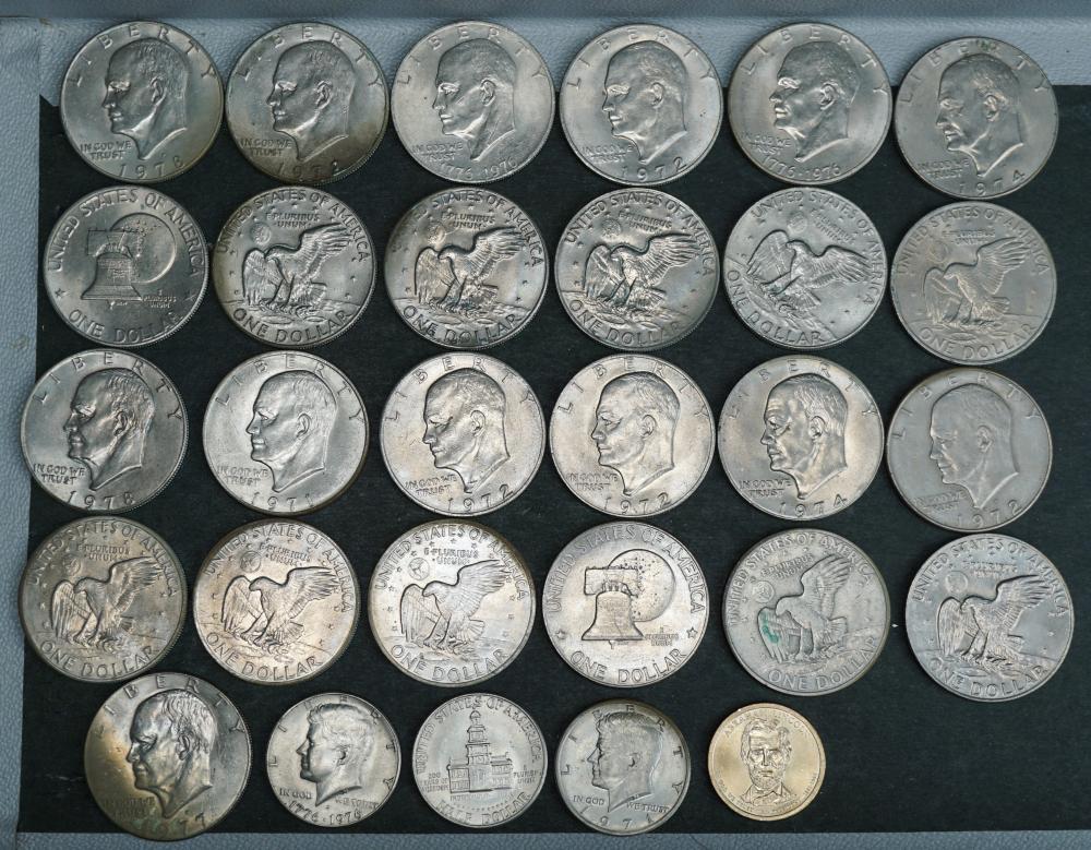 SMALL COLLECTION OF U S COINSSmall 32f606