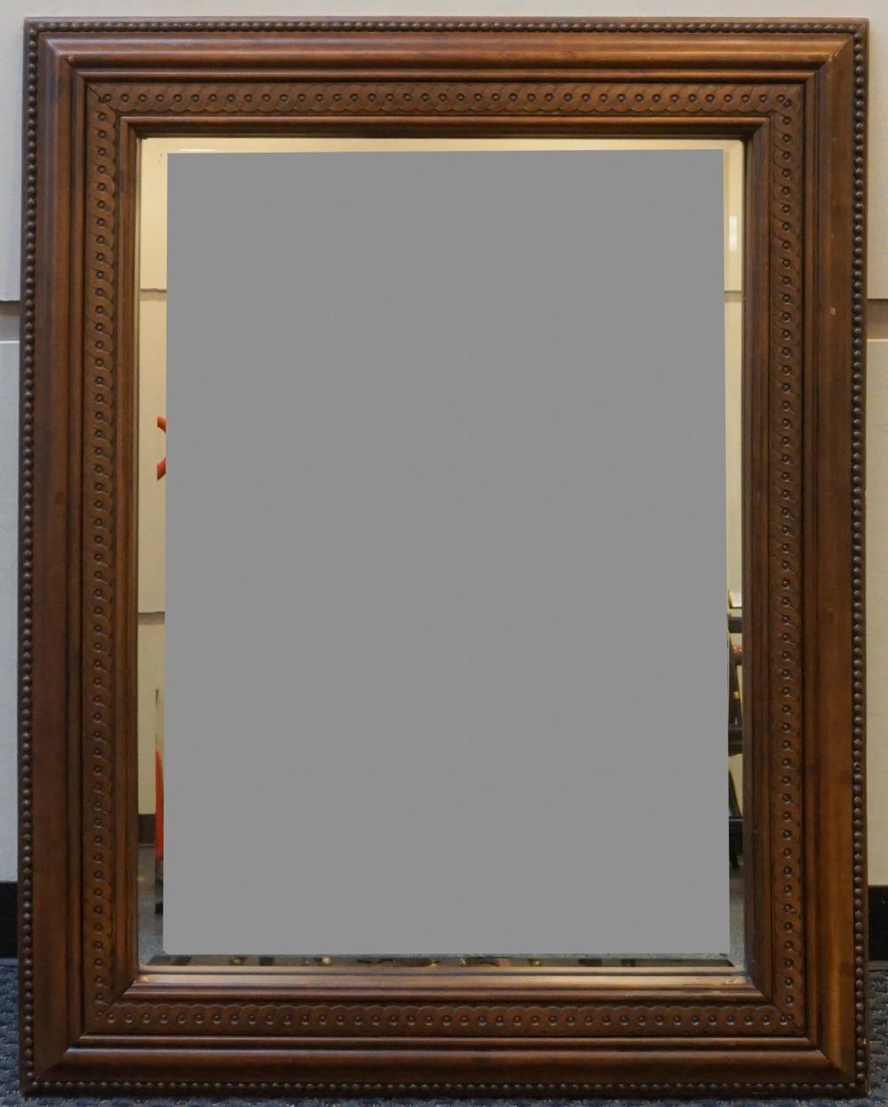 FRUITWOOD FRAMED BEVEL EDGE MIRROR  32f64a