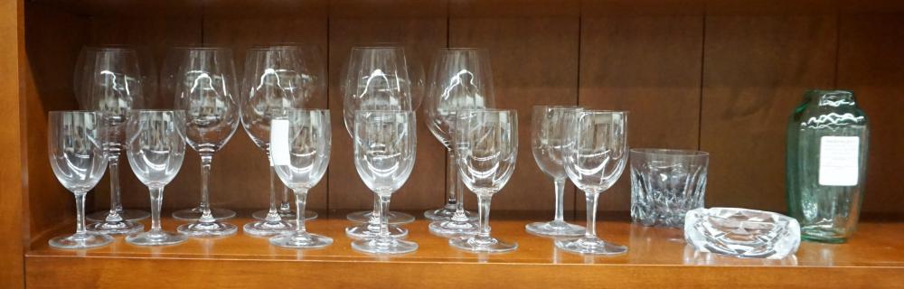 GROUP OF BAR GLASSWARE BY BACCARAT,