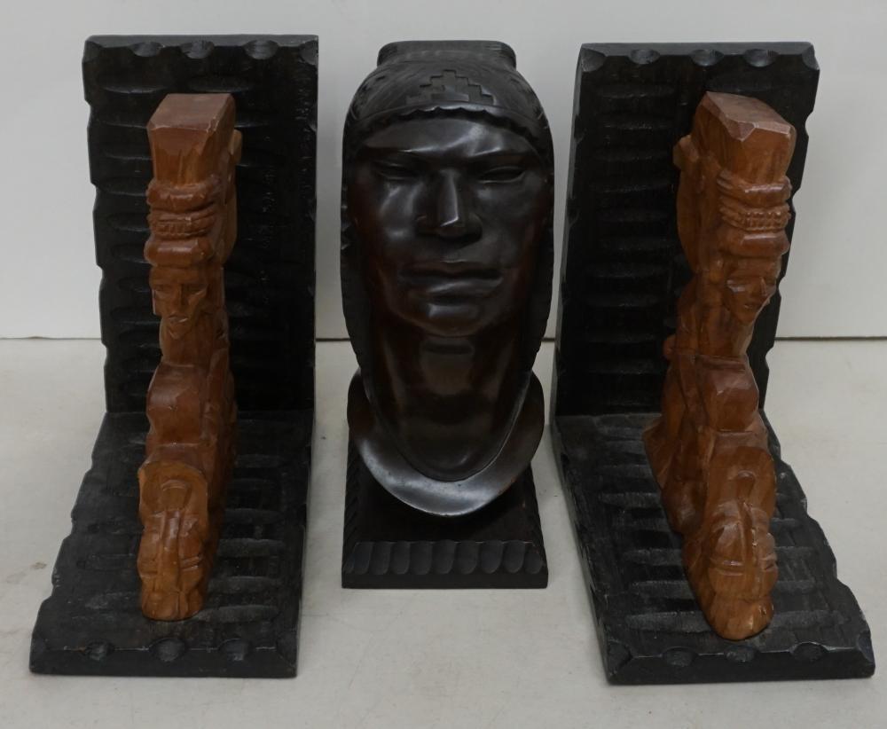 SOUTH AMERICAN STYLE CARVED WOOD 32f6c2