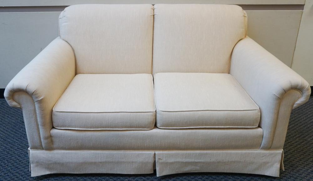 GRAND HAVEN OFF-WHITE TWILL UPHOLSTERED