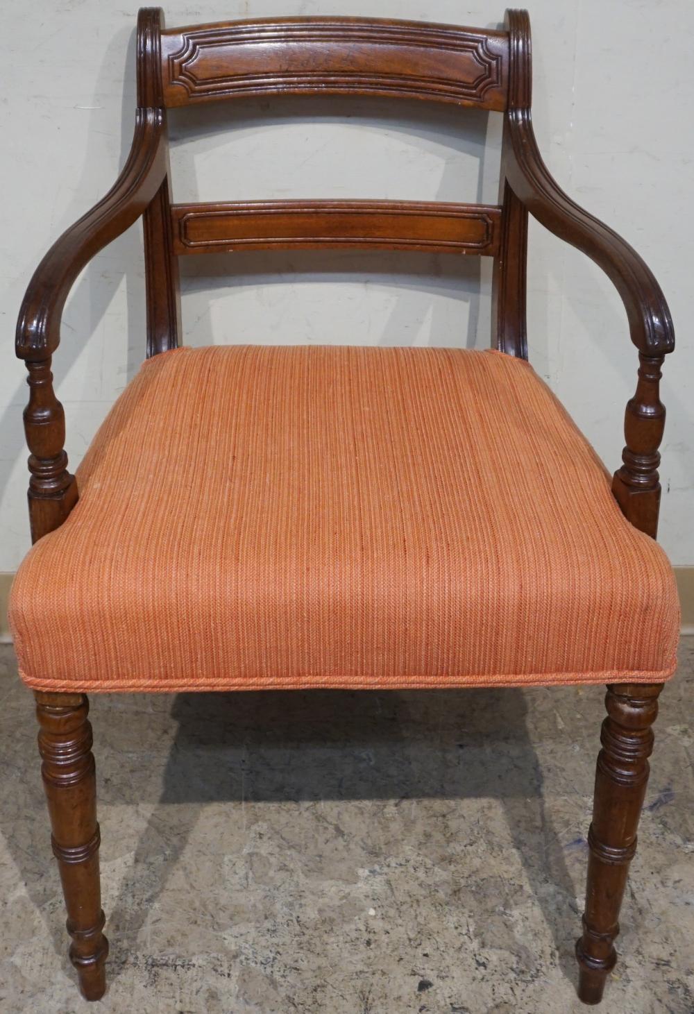 REGENCY MAHOGANY ROSE UPHOLSTERED 32d0e7