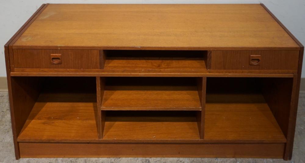 MID-CENTURY MODERN TEAK TWO-PART