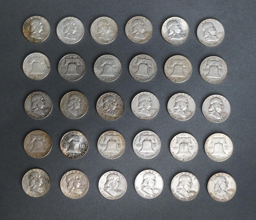 COLLECTION OF 30 ASSORTED FRANKLIN 32d188