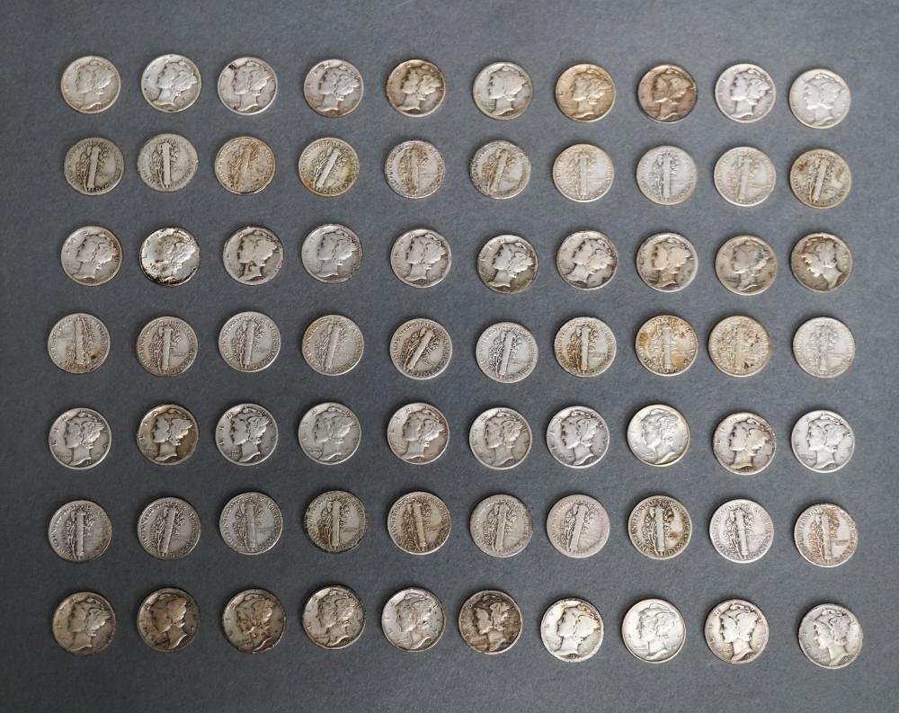COLLECTION OF 70 ASSORTED SILVER 32d195