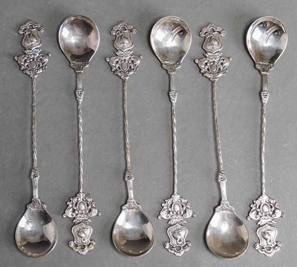 SET OF SIX STERLING SILVER COCKTAIL