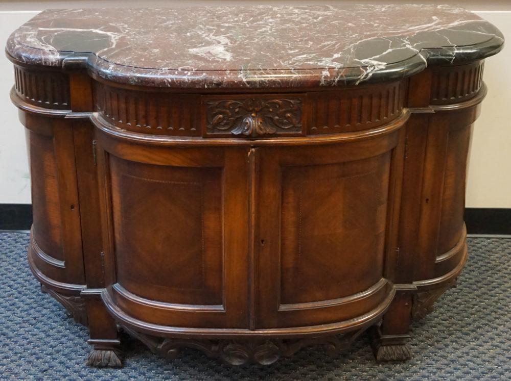 CLASSICAL STYLE MAHOGANY AND MARBLE 32d251