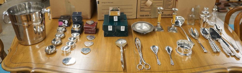 COLLECTION OF ASSORTED SILVERPLATE 32d263