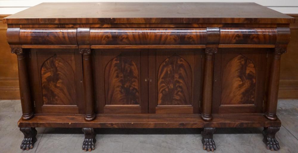 CLASSICAL STYLE MAHOGANY SIDEBOARD 32d2a3