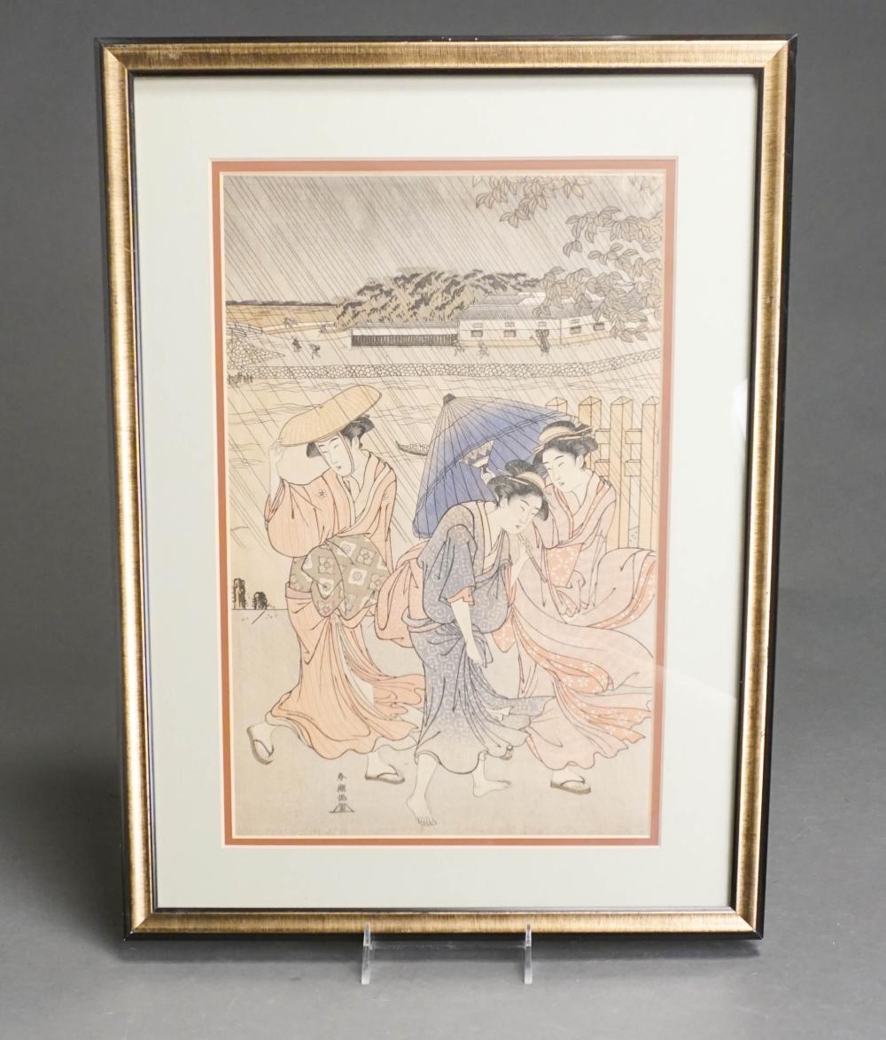 THREE WOMEN IN THE RAIN, JAPANESE