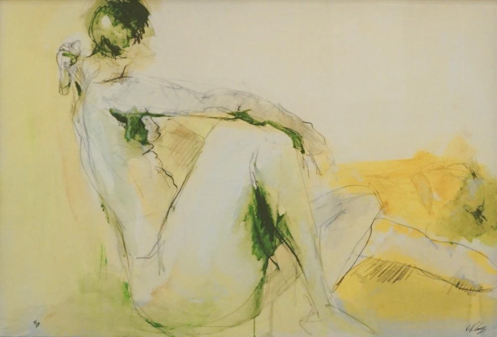 V KLAUS, IN STUDY II, GICLEE PRINT,