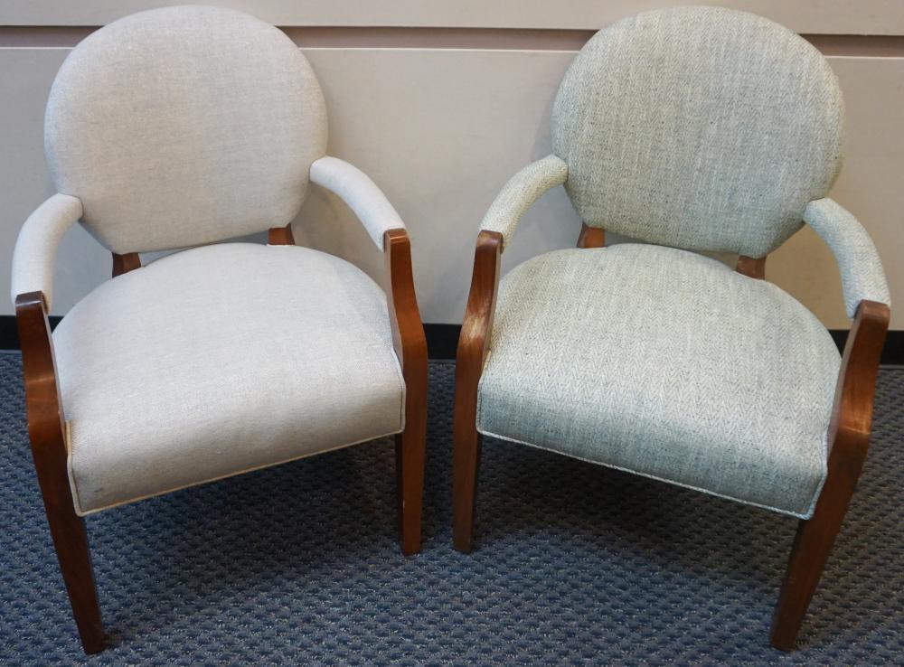 PAIR CONTEMPORARY ARMCHAIRS H  32d326