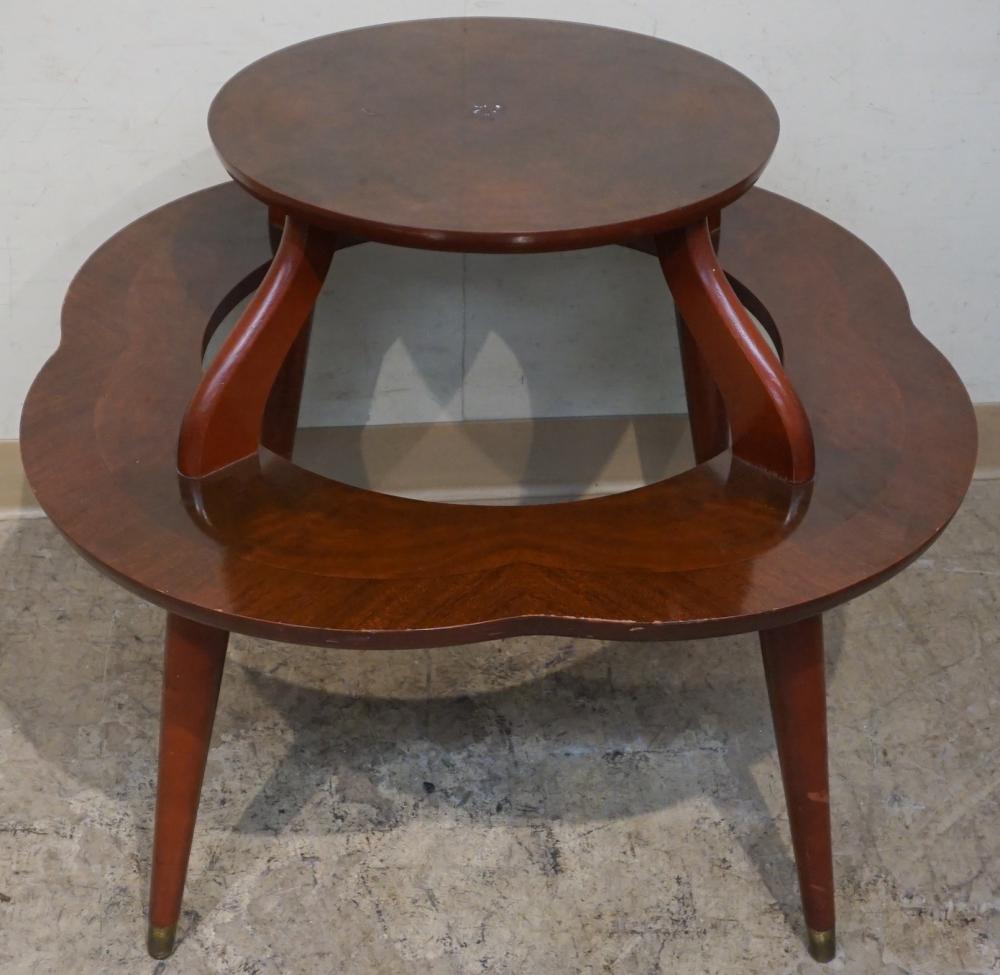 MID CENTURY MODERN STAINED FRUITWOOD 32d342