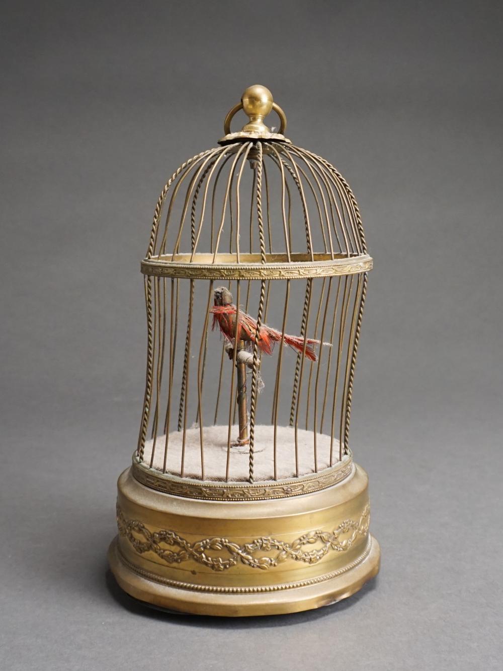 HELVETIC. I&M AUTOMATON BIRD CAGE,