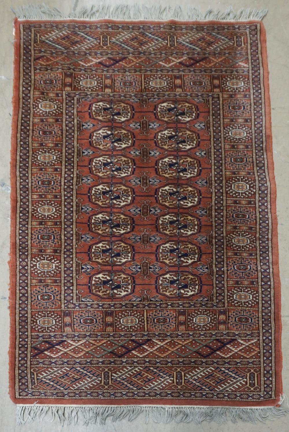 AFGHAN BOHKARA RUG, 4 FT 4 IN X