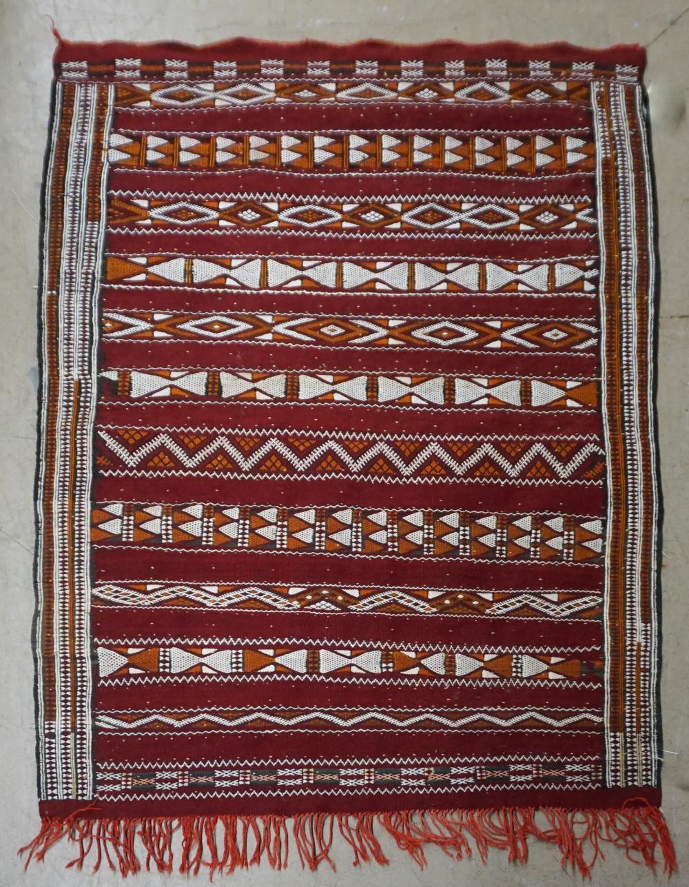 SUMAC RUG, 4 FT 7 IN X 3 FT 3 INSumac