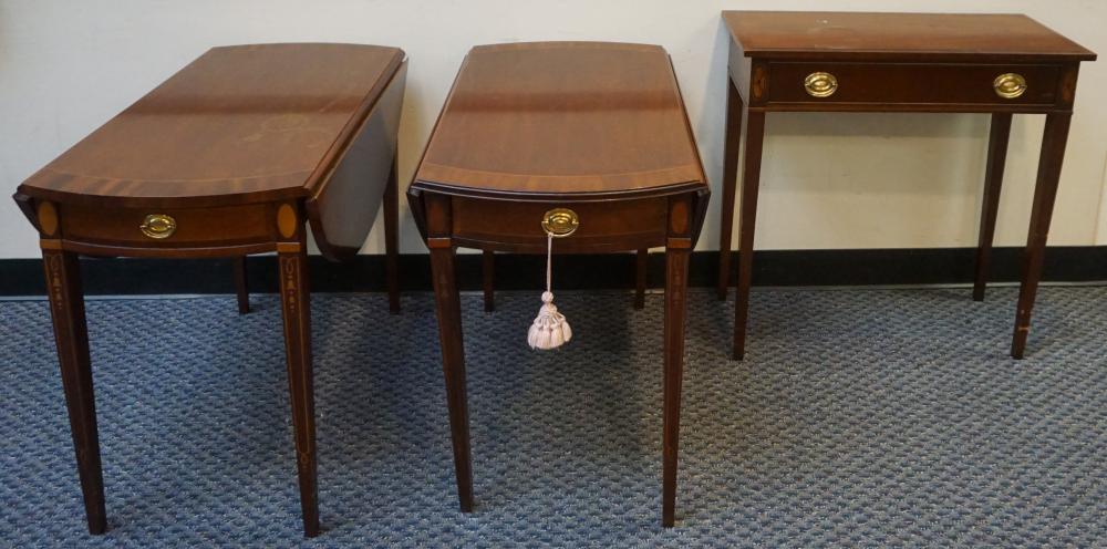 PAIR OF COUNCILL FEDERAL STYLE INLAID