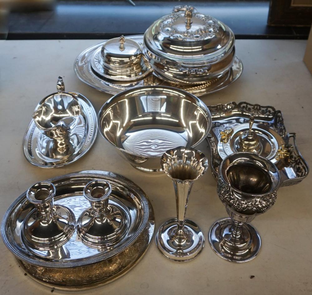 COLLECTION WITH ASSORTED SILVER