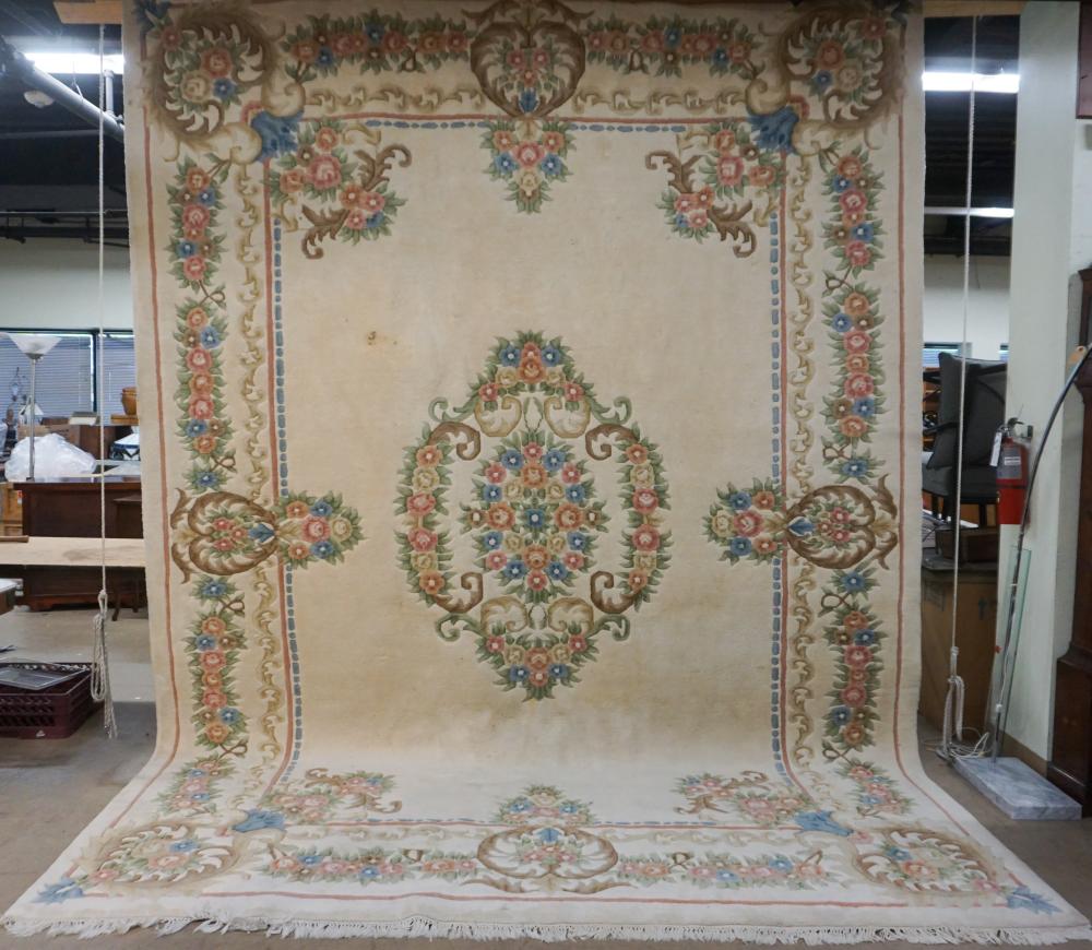 CHINESE ORIENTAL PATTERN RUG 13 32d524