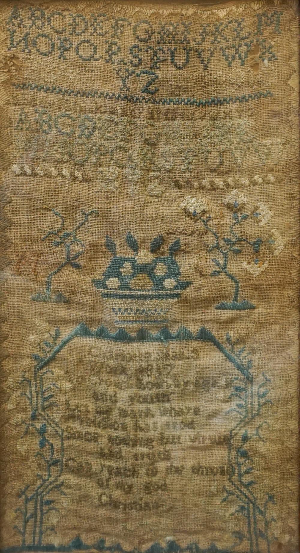 EARLY AMERICAN STYLE, NEEDLEPOINT