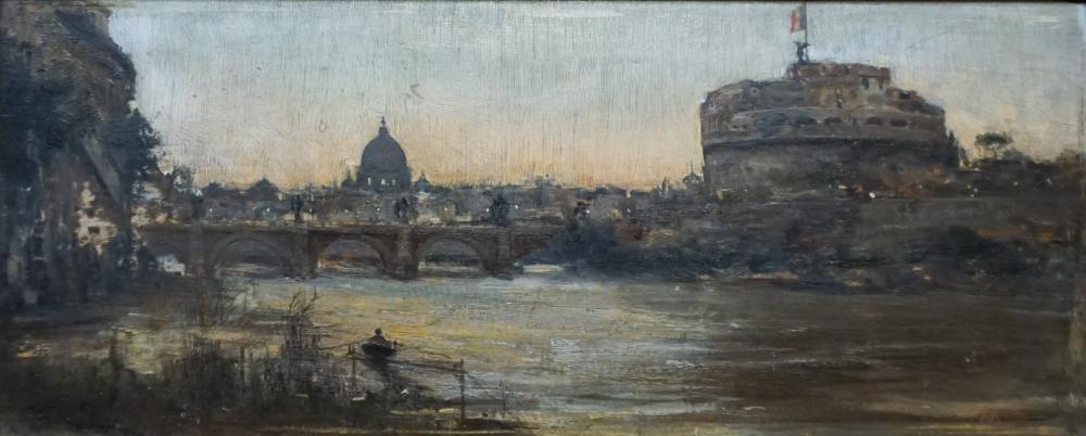 FRENCH 19TH CENTURY, VIEW OF PARIS