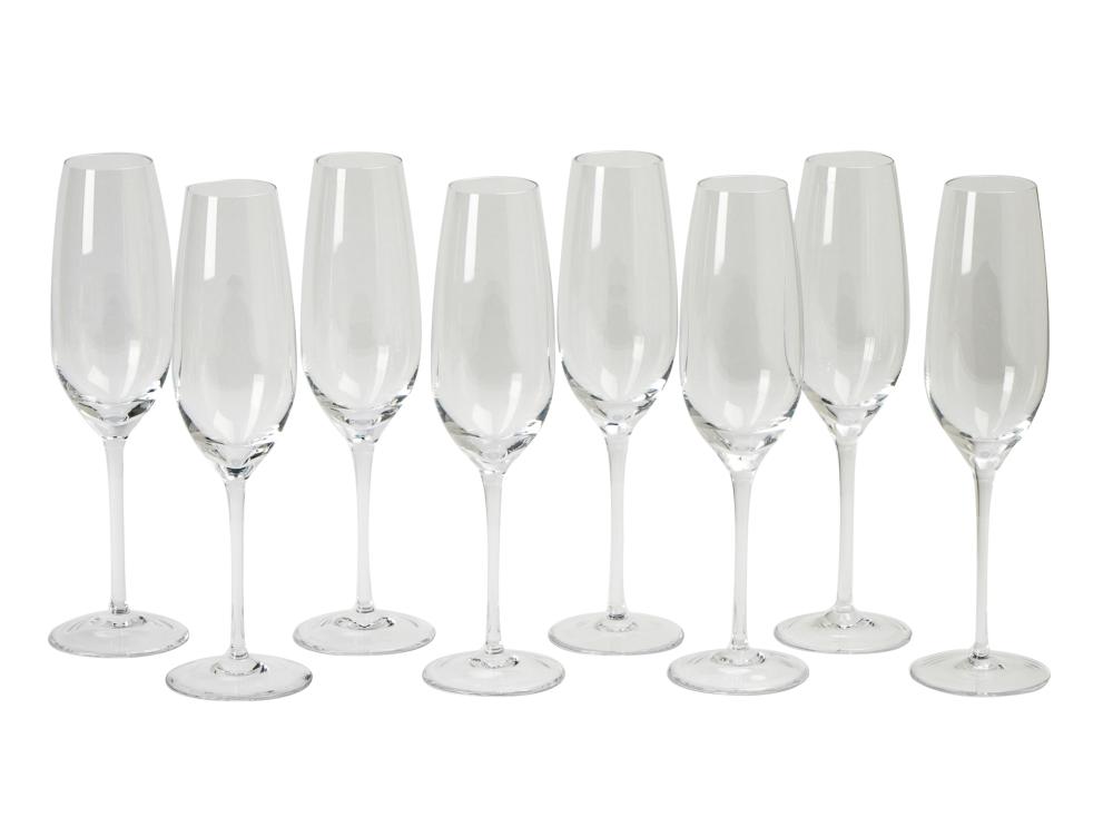 SET OF EIGHT TIFFANY & CO. CHAMPAGNE