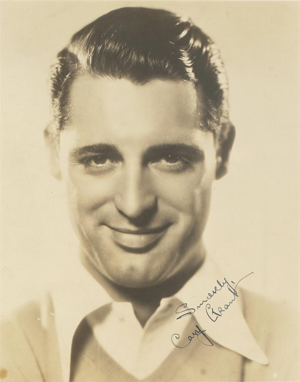 PHOTO OF CARY GRANTmatted and framed