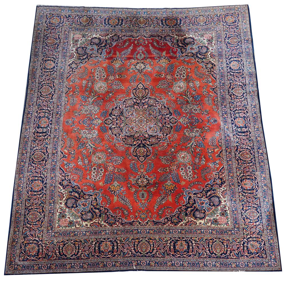 KASHAN RUGwool on cotton 11 9  32d71a