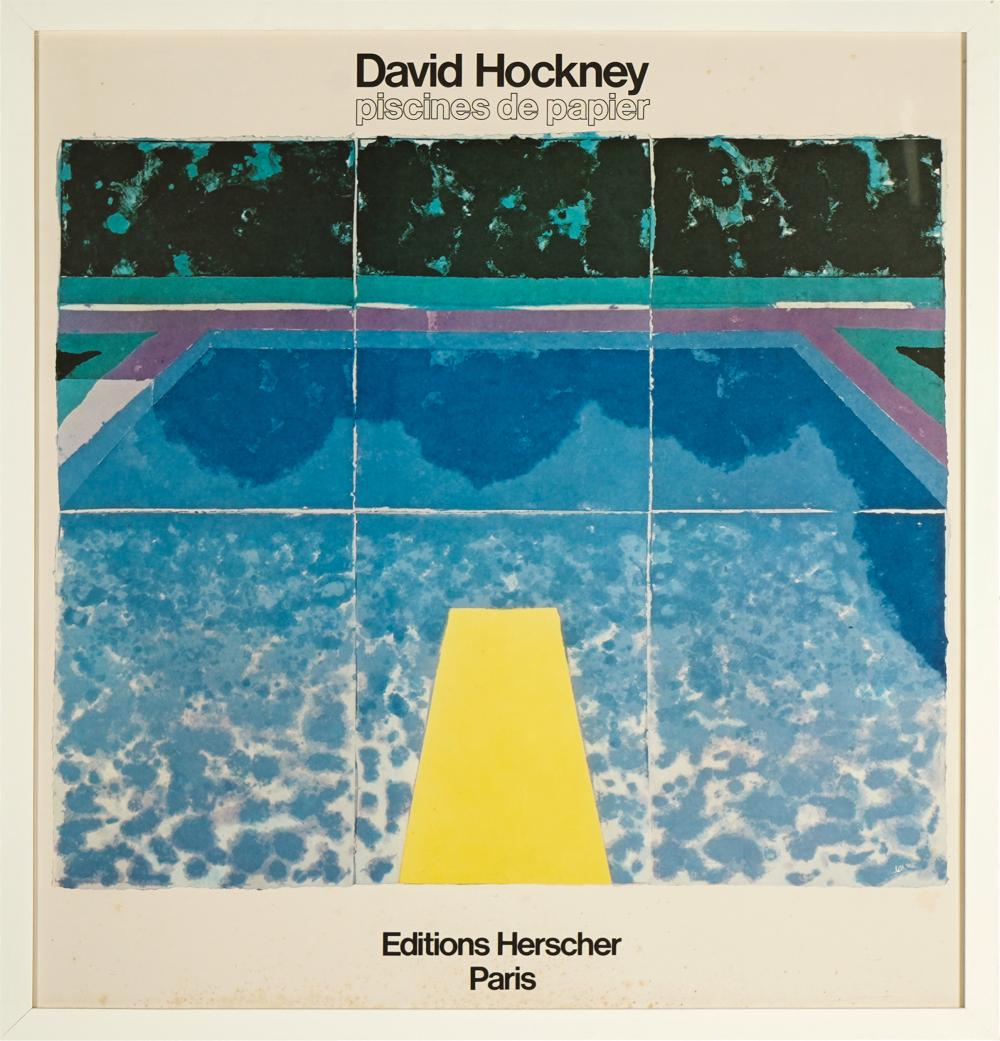 DAVID HOCKNEY PISCINES DE PAPIER 32d778