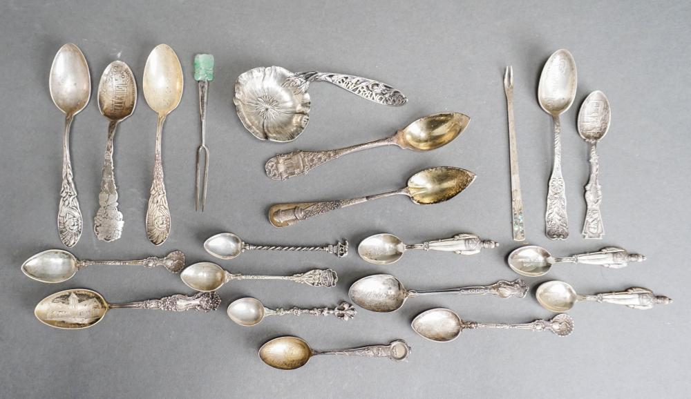 COLLECTION OF ASSORTED STERLING