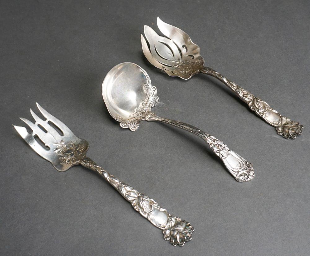 DURGIN STERLING SILVER 'IRIS' GRAVY