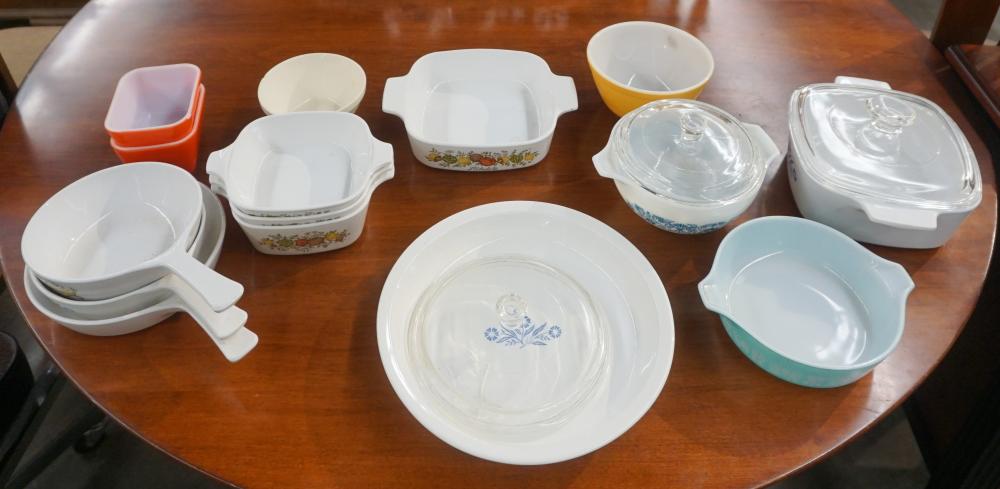 COLLECTION OF CORNING WARE AND