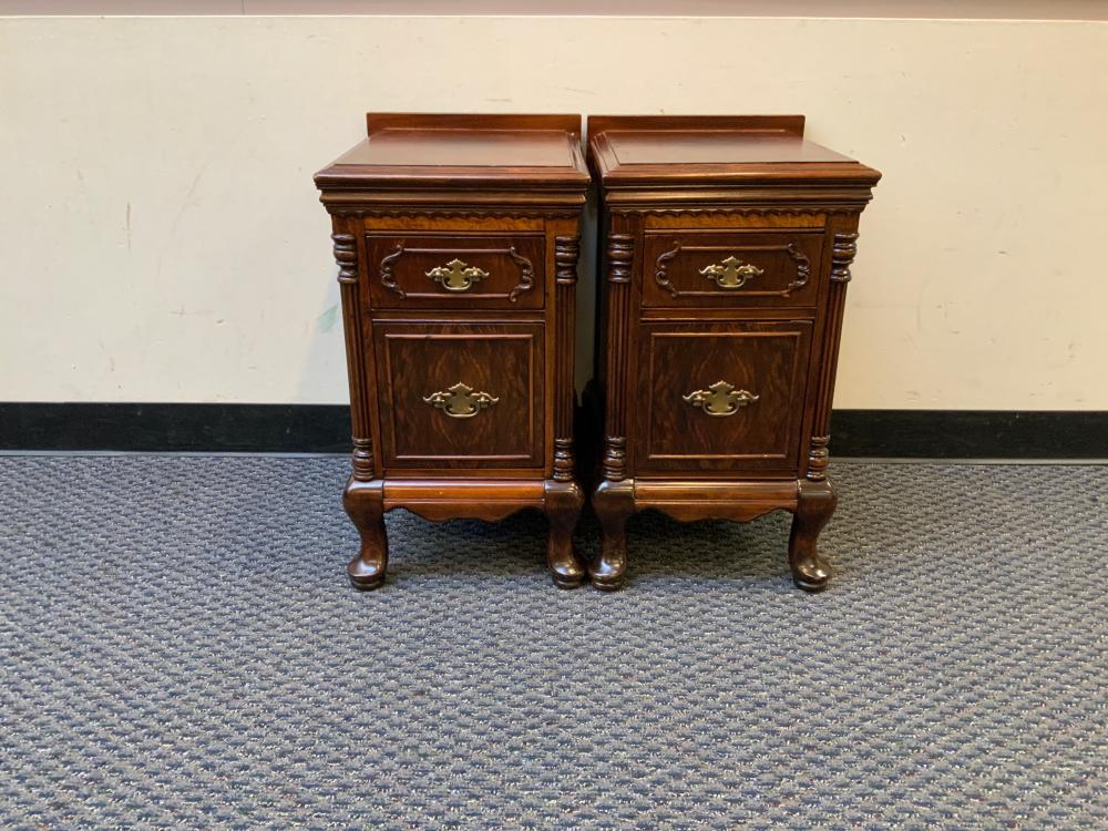 PAIR OF GEORGIAN STYLE MAHOGANY 32d866