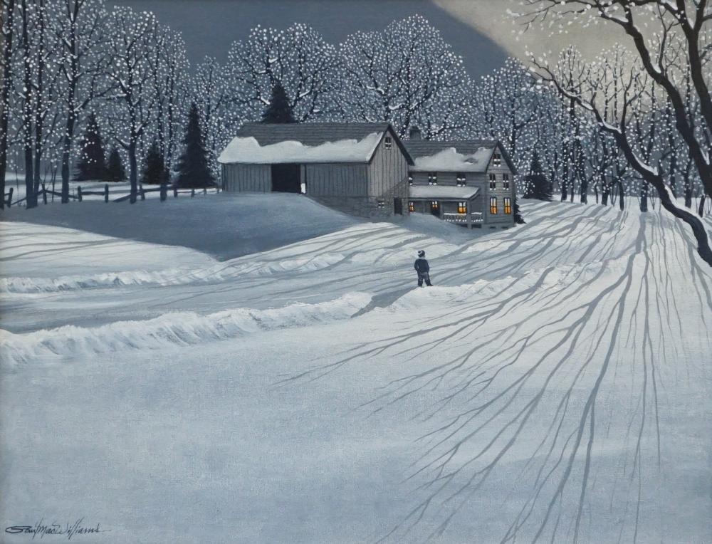 AMERICAN SCHOOL, 20TH CENTURY, WINTER