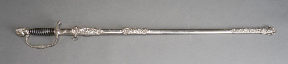 AMERICAN SILVERPLATE MODEL SWORD