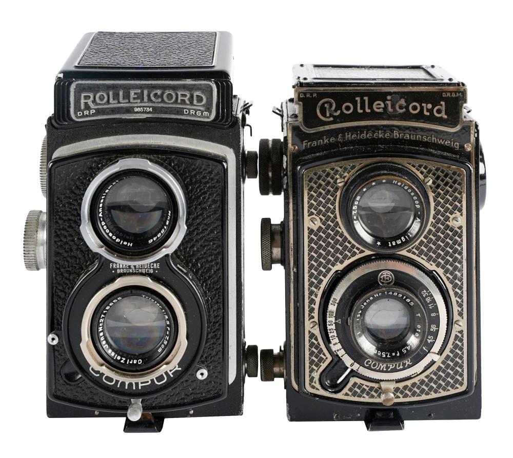 2 ROLLEICORD MEDIUM FORMAT CAMERASCondition 32d9ba