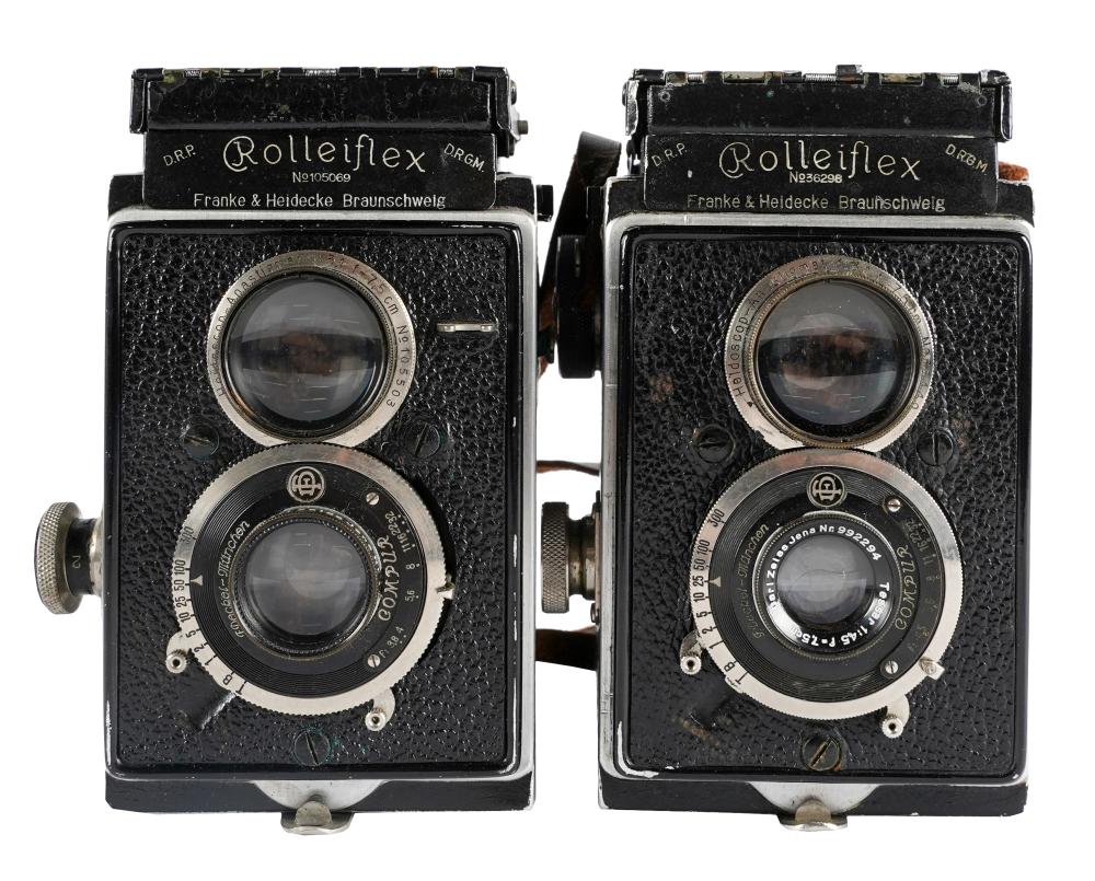 TWO ORIGINAL ROLLEIFLEX MEDIUM