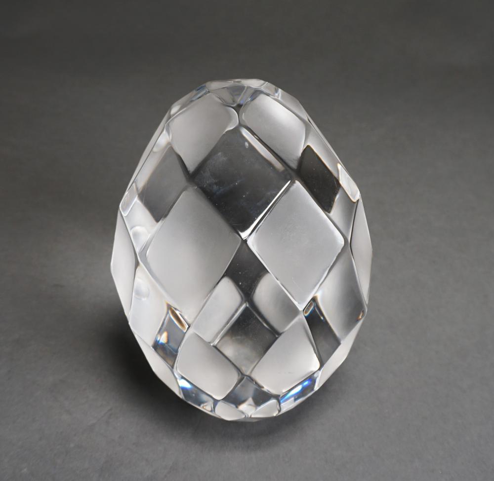 ORREFORS CRYSTAL PARTIAL FROSTED