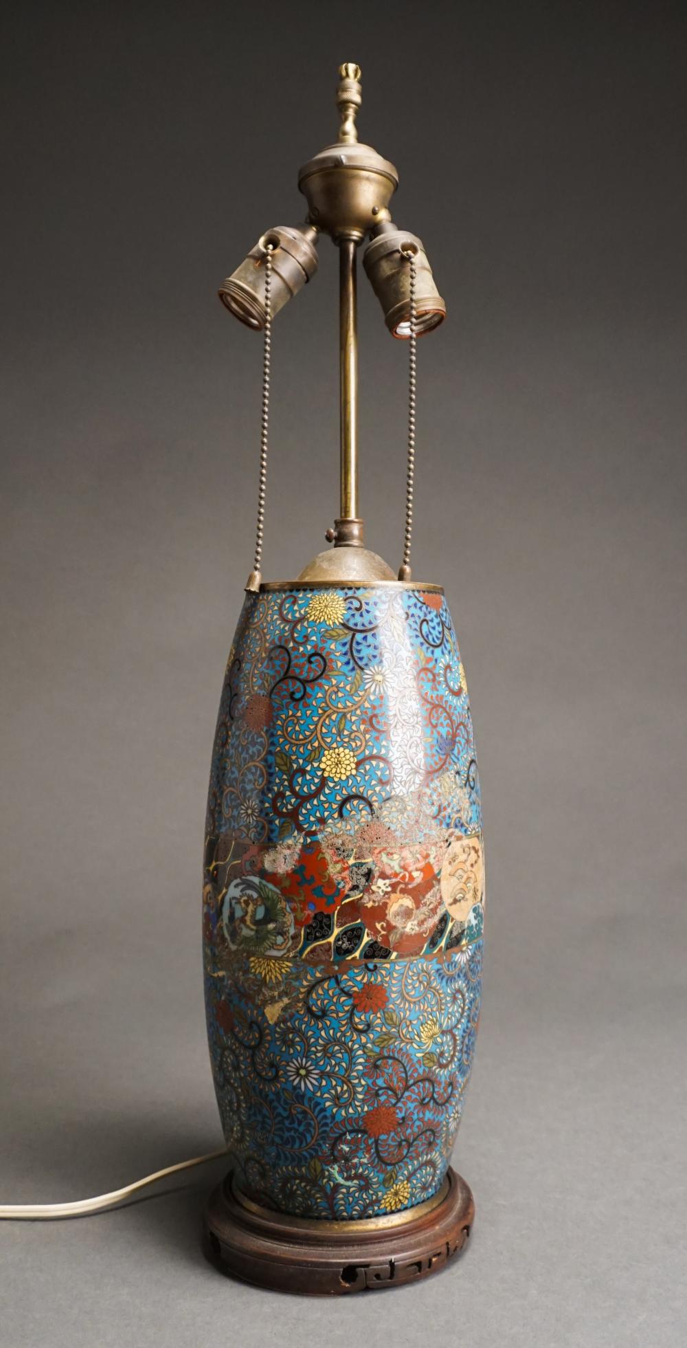 JAPANESE CLOISONNE ENAMEL VASE 32daaf